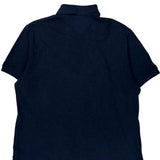 Tommy Hilfiger Polo Shirt - Large Navy Cotton