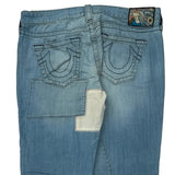 True Religion Flared Jeans - 34W UK 14 Light Wash Denim