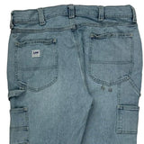 Lee Carpenter Jeans - 38W 31L Light Wash Denim