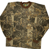 Cabelas Camo Long Sleeve T-Shirt - XL Camo Cotton
