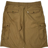 Levis Cargo Shorts - 37W 10L Brown Cotton