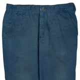 Carhartt Trousers - 36W 31L Blue Cotton