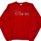 Disney Sweatshirt - XL Red Cotton