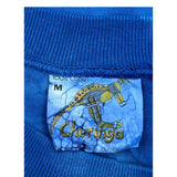 Churinga Single Stitch T-Shirt - Medium Blue Cotton