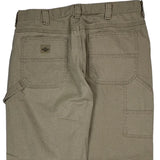 Wrangler Carpenter Trousers - 34W 30L Beige Cotton