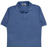 Fila Polo Shirt - Small Blue Cotton