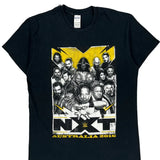 Wwe Nxt Australia 2016 Gildan Graphic T-Shirt - Medium Black Cotton