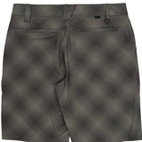 Oakley Checked Shorts - 32″ Waist Gray Polyester