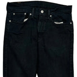 Levis 512 Jeans - 32W 30L Black Cotton