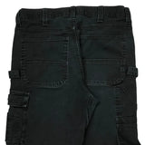 Dakota Grizzly Cargo Pants - 32W 32L Black Cotton