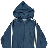 Adidas Windbreaker - Medium Blue Polyester