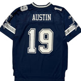 Dallas Cowboys Reebok Nfl Football Jersey - Large Navy Polyester