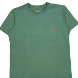 Original Fit Carhartt T-Shirt - Large Green Cotton