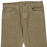 Levis Denim Shorts - 36W 11L Beige Cotton