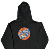 Santa Cruz Hoodie - Medium Black Cotton