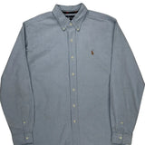 Ralph Lauren Shirt - Large Blue Cotton