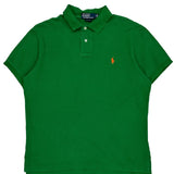 Polo By Ralph Lauren Polo Shirt - Large Green Cotton