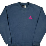 Nike Acg Sweatshirt - Medium Blue Cotton
