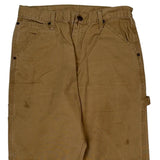 Wrangler Carpenter Pants - 30W 30L Brown Cotton