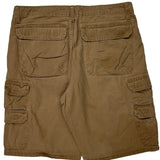 Wrangler Cargo Shorts - 34W 10L Brown Cotton