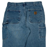 Carhartt Carpenter Jeans - 34W 29L Blue Denim