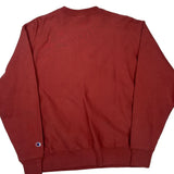 Reverse Weave Champion Sweatshirt - Large Red Cotton Blend