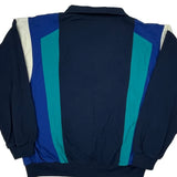 Adidas Striped Track Jacket - Large Green Cotton