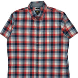 Lee Checked Short Sleeve Shirt - XL Multicoloured Cotton