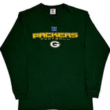 Green Bay Packers Nfl Long Sleeve T-Shirt - Large Green Cotton