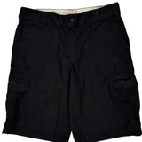 Dickies Cargo Shorts - 36W 10L Black Cotton