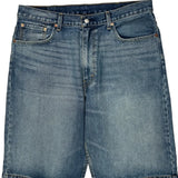 Levis Denim Shorts - 38W 11L Blue Cotton