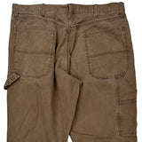 Unbranded Carpenter Trousers - 36W 30L Brown Cotton