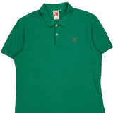 Lacoste Polo Shirt - XL Green Cotton