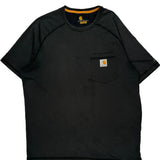 Force Carhartt T-Shirt - Large Black Cotton