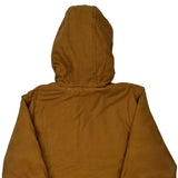 Age 7-8 Carhartt Jacket - Small Brown Cotton