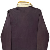 Tommy Hilfiger Striped Rugby Shirt - Medium Purple Cotton