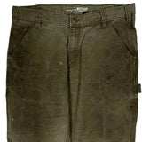 Carhartt Carpenter Trousers - 34W 30L Brown Cotton