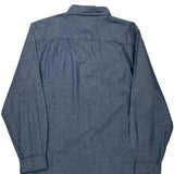 Children'S Hospital Of Michigan Embroidery Carhartt Shirt - Medium Blue Cotton