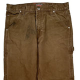 Craftsman Carpenter Trousers - 32W 32L Brown Cotton