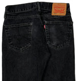 Levis 505 Jeans - 29W 29L Black Cotton
