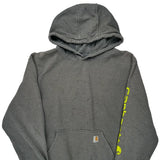 Carhartt Hoodie - XL Grey Cotton Blend