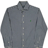 Polo By Ralph Lauren Checked Shirt - Medium Blue Cotton