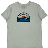 Patagonia Slim Fit T-Shirt - Large White Cotton
