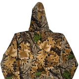 Cabelas Camo Fleece Hoodie - XL Multicoloured Polyester