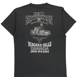 Screen Stars Graphic T-Shirt - Large Black Cotton Blend