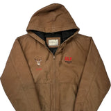 Quality Liquid Feeds Destinations Workwear Jacket - XL Brown Cotton