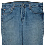 501 Levis Jeans - 36W 29L Blue Cotton