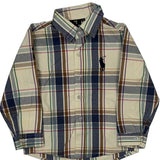 Age 9 Ralph Lauren Checked Shirt - Small Multicoloured Cotton