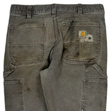 Carhartt Carpenter Trousers - 32W 32L Grey Cotton