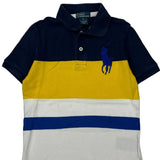 Age 6 Polo By Ralph Lauren Striped Polo Shirt - Medium Multicoloured Cotton